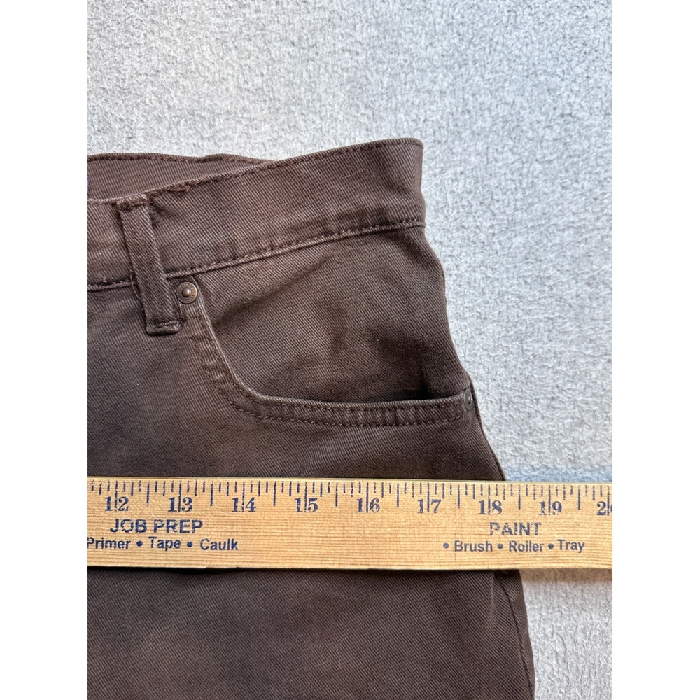 Gloria Vanderbilt Amanda Tapered Jeans Womens 10 Short Brown Denim High Rise - Picture 9 of 14